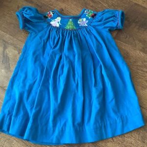 Smocked Christmas Dress